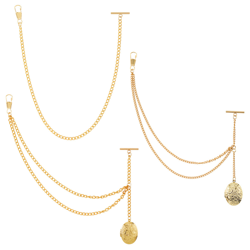 Men Accessories Locket - Relógio de Bolso de Latão com