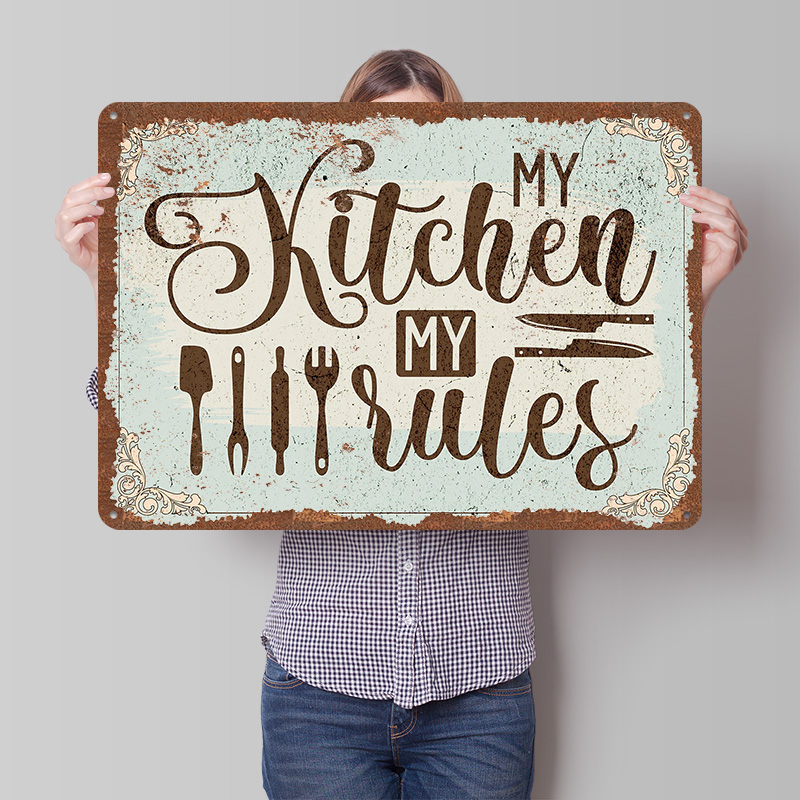 Men Accessories Rule - Minha cozinha minhas regras sinal de
