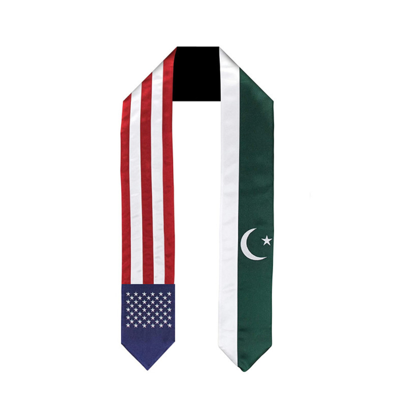 Men Accessories In Pakistan - 180*14cm bandeira nacional americana do paquistão