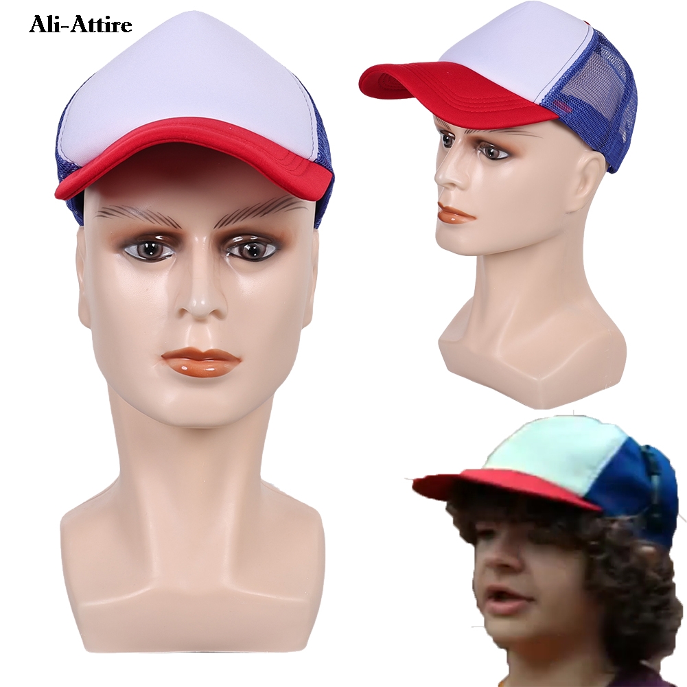 Men Accessories Hat - TV st 5 cosplay dustin azul
