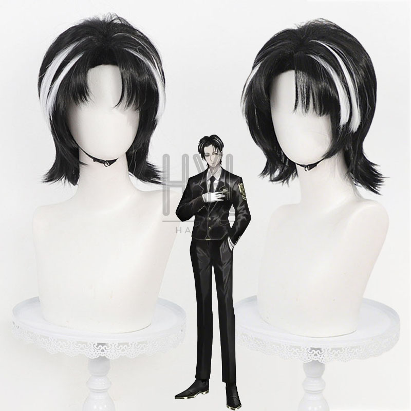 Men Accessories Look - Peruca de cosplay limbus company rien,