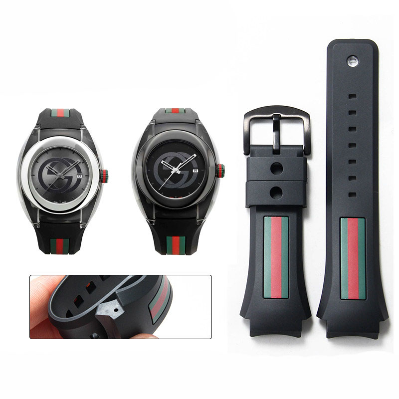 Men'S Accessories Gucci - Pulseira de Borracha para Relógio Gucci