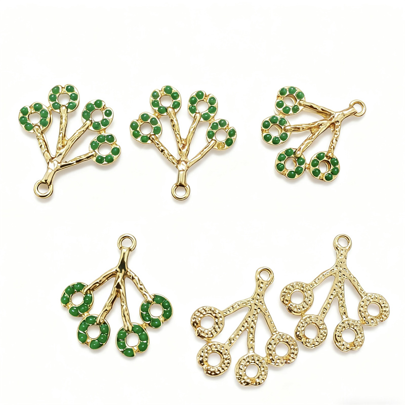 Men Accessories Locket - Atacado 50 pçs/lote cor verde contas