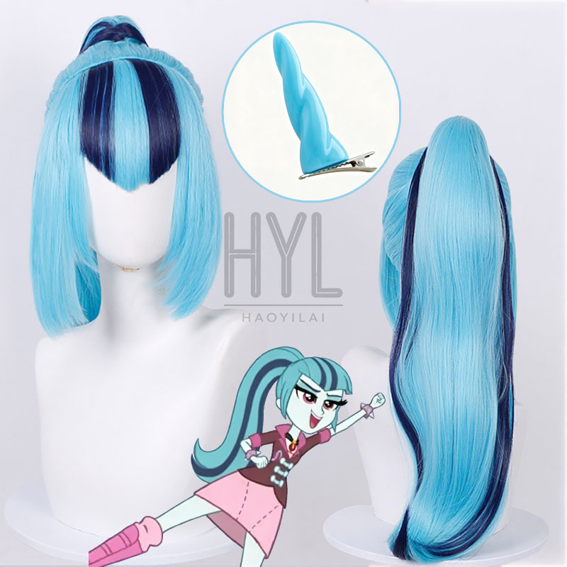 Men Accessories Look - Peruca de cosplay anime pony sonata