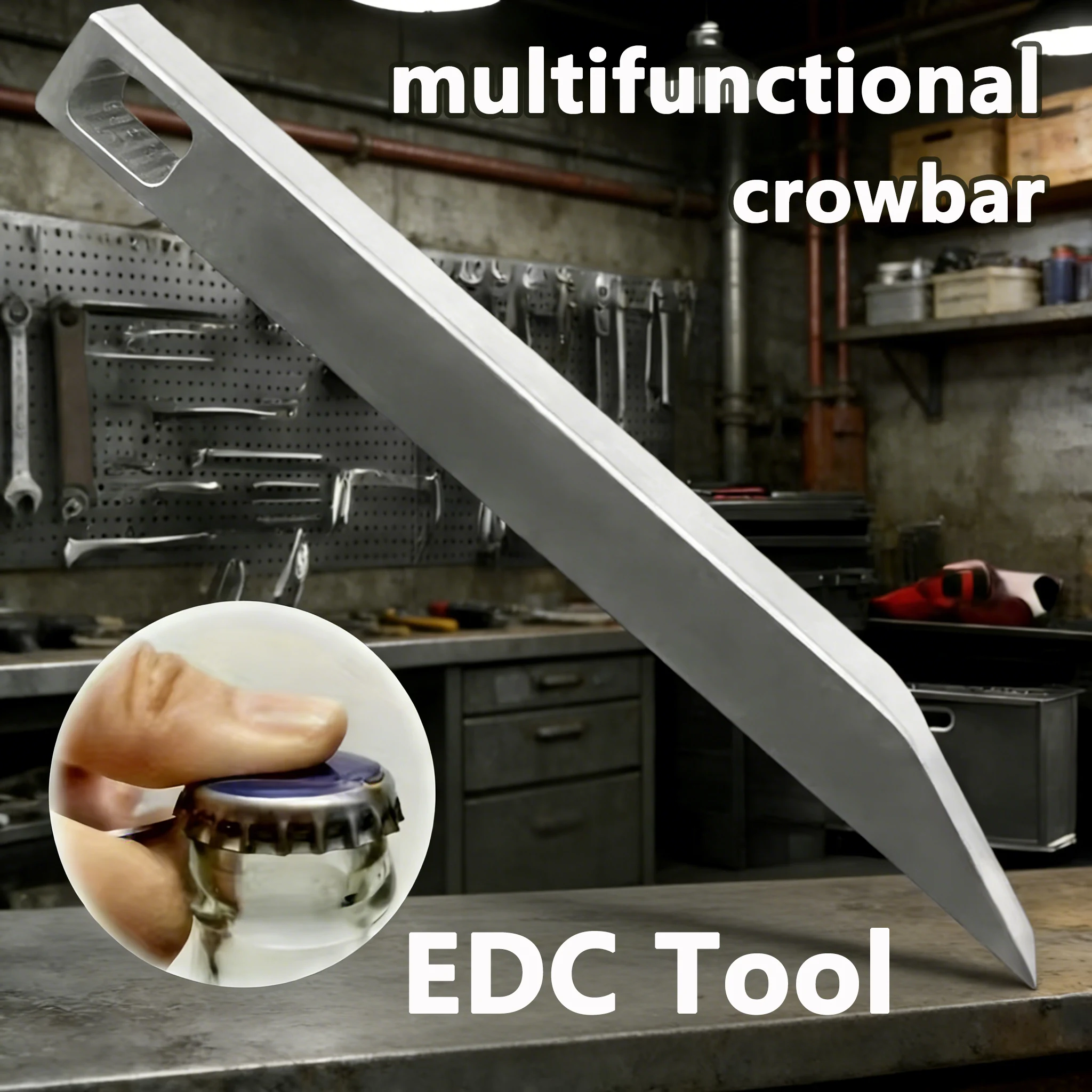 Keychain Multi Tool - Chaveiro Multiferramenta Reforçado de Aço Inoxidável