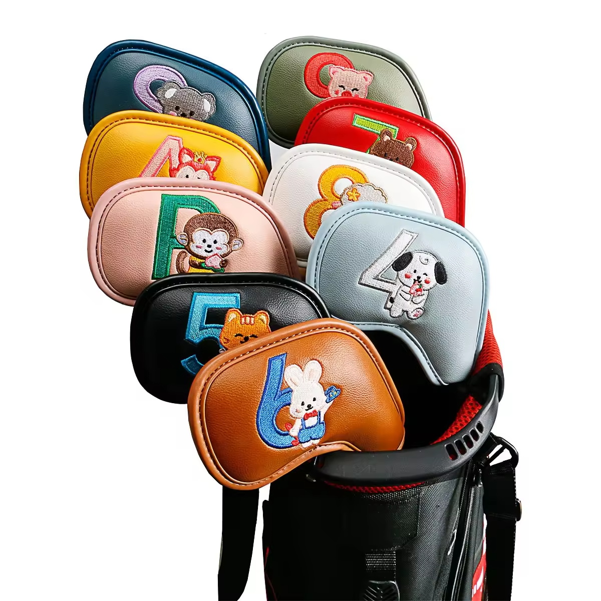 Men'S Accessories Golf - 9 Peças de Capas de Ferro