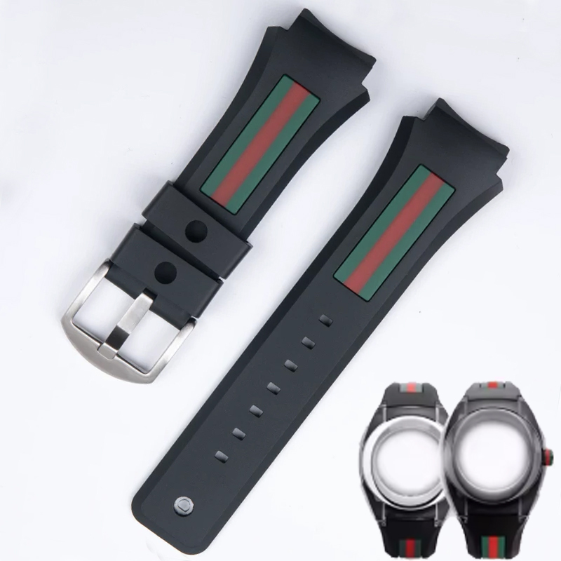 Men'S Accessories Gucci - Pulseira de Borracha para Relógio Gucci