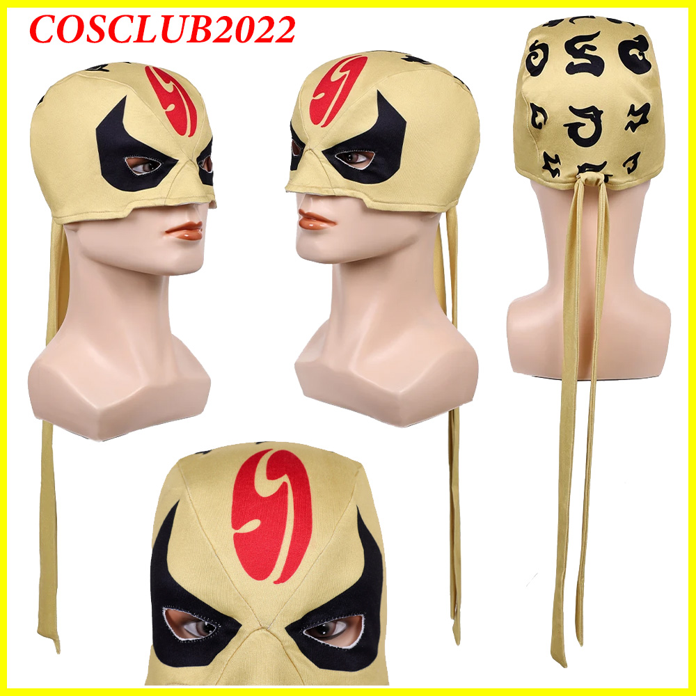 Homens punho de ferro cosplay  - Men'S Yellow Accessories avaliação e preço