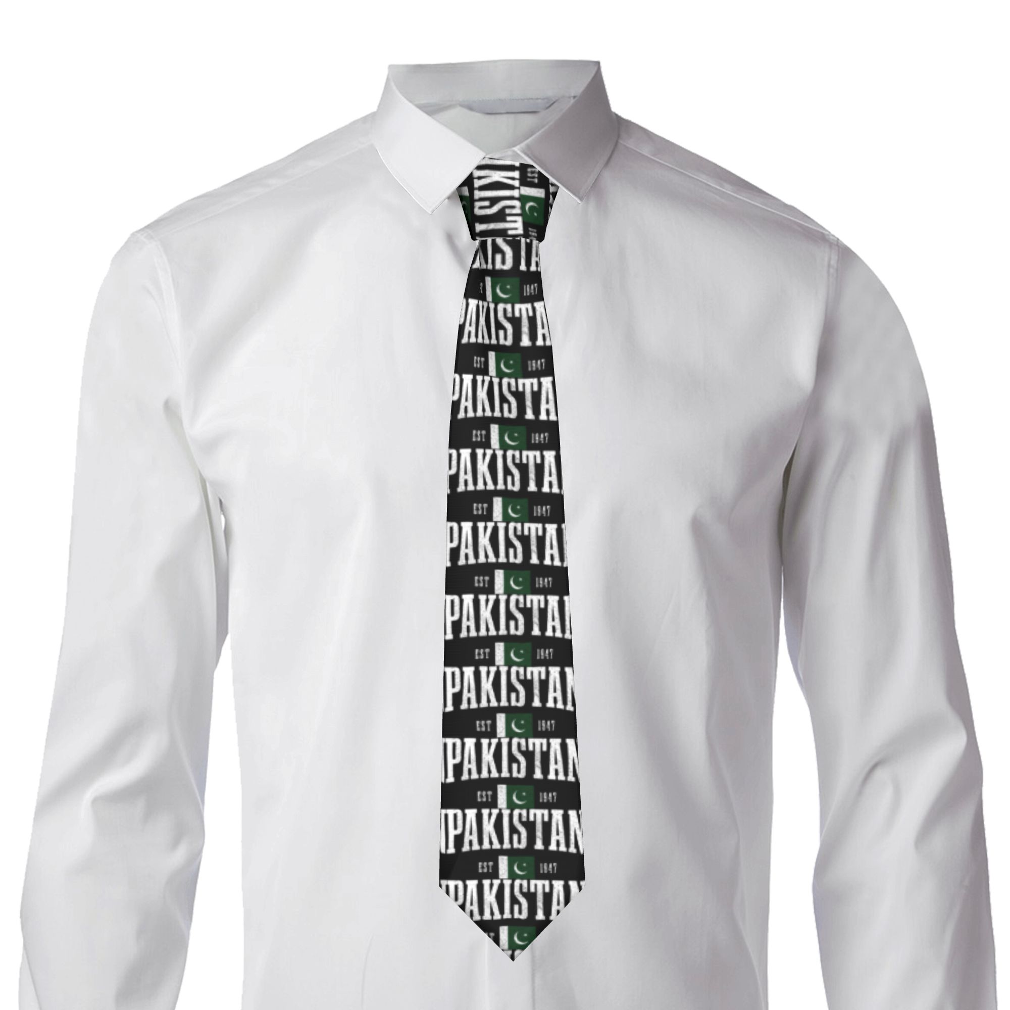 Gravata Masculina com Bandeira - Men Accessories In Pakistan avaliação e preço