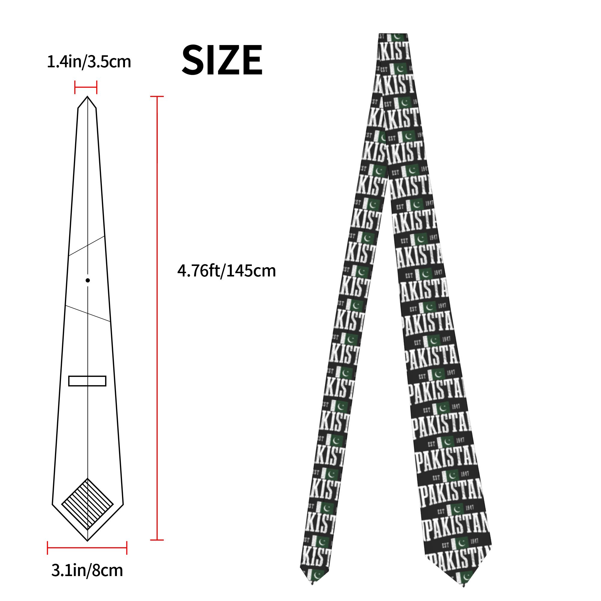 Gravata Masculina com Bandeira - Men Accessories In Pakistan avaliação e preço