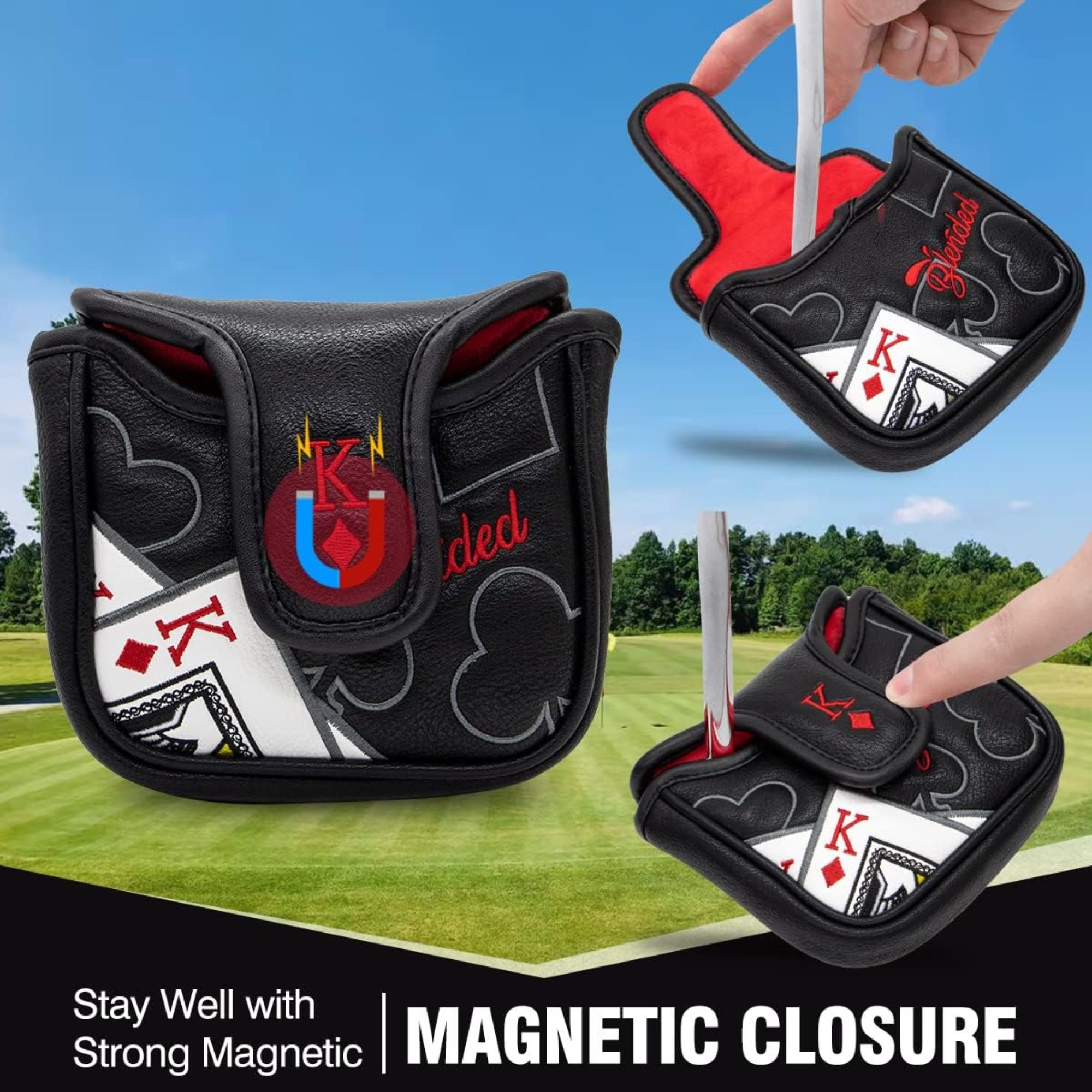 Rei dos corações bordado malle - Men'S Accessories Golf avaliação e preço