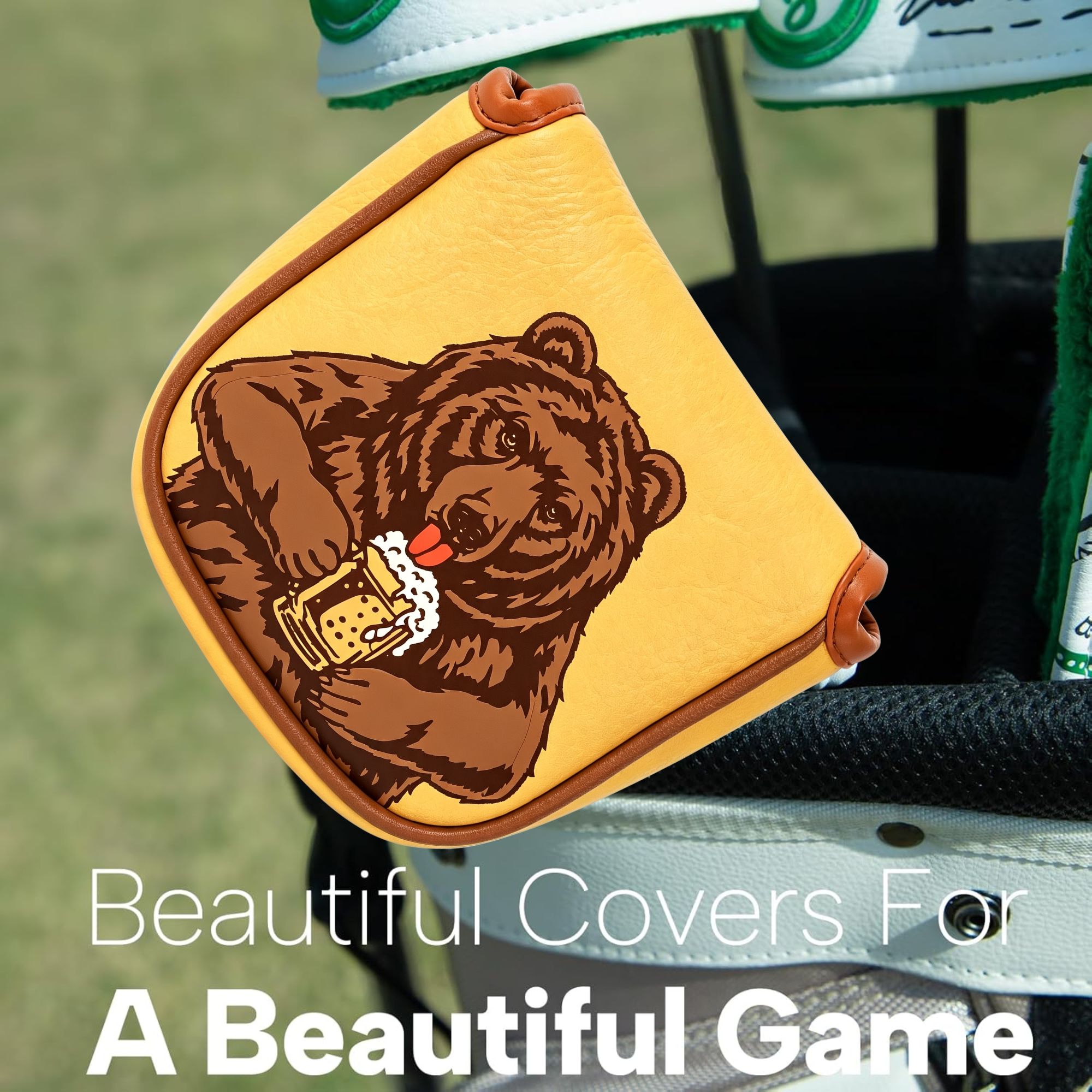 Capa de Putter de Golfe Bordad - Men'S Accessories Golf avaliação e preço