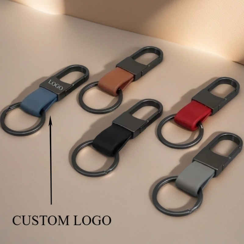 Moda chaveiros de couro logoti - Men Accessories Logo avaliação e preço