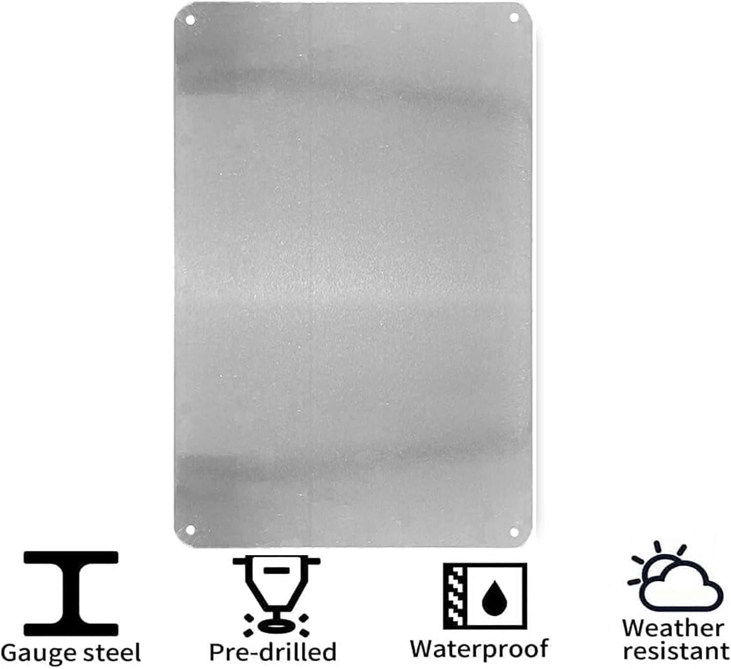 Placas de Metal Decorativas pa - Men Accessories Rule avaliação e preço