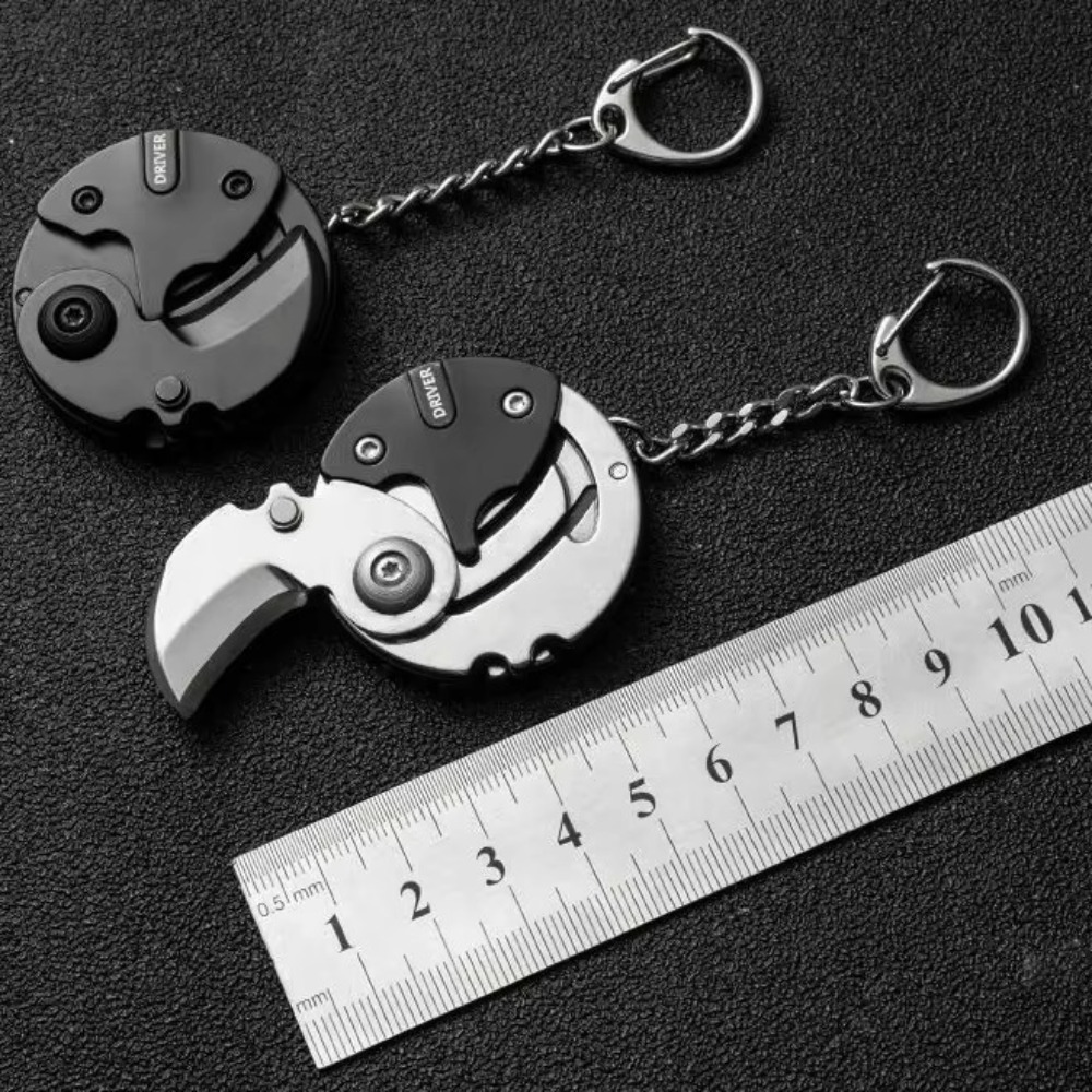 Novo mini chaveiro com cabeça  - Keychain Multi Tool avaliação e preço