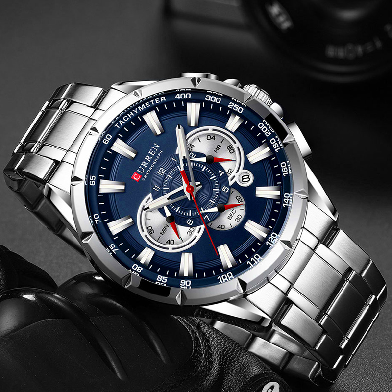 Curren relógio de pulso mascul - Men Accessories For Wrist avaliação e preço