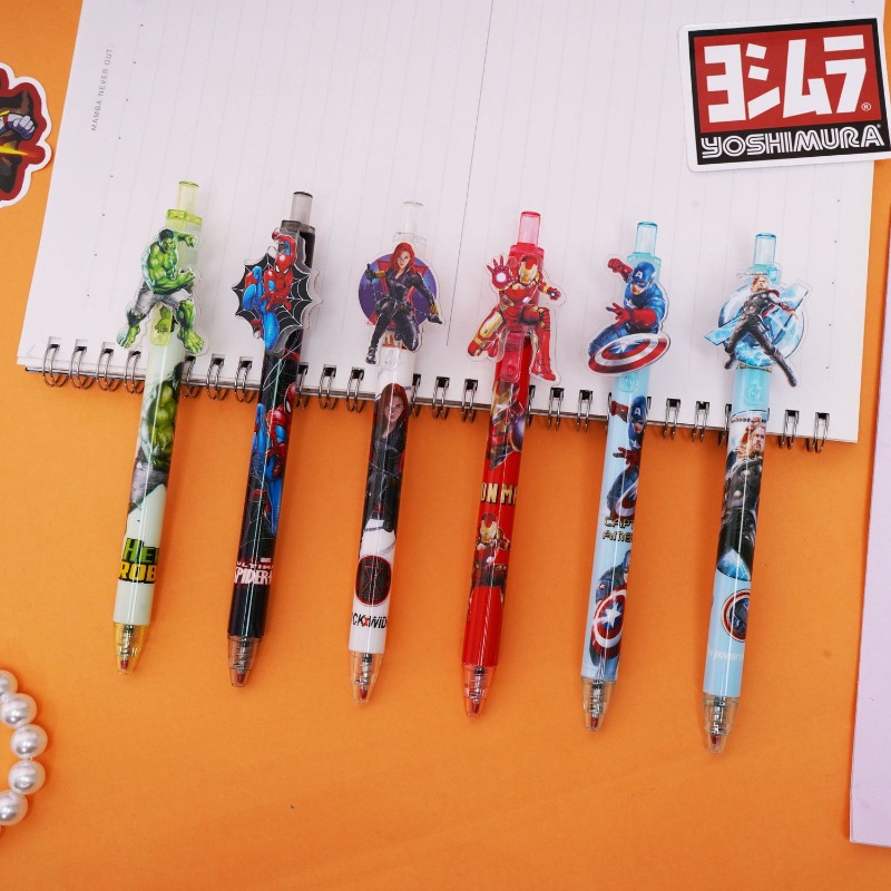 Caneta de Gel Preta 0.5 Marvel - Men Accessories To Look Good avaliação e preço