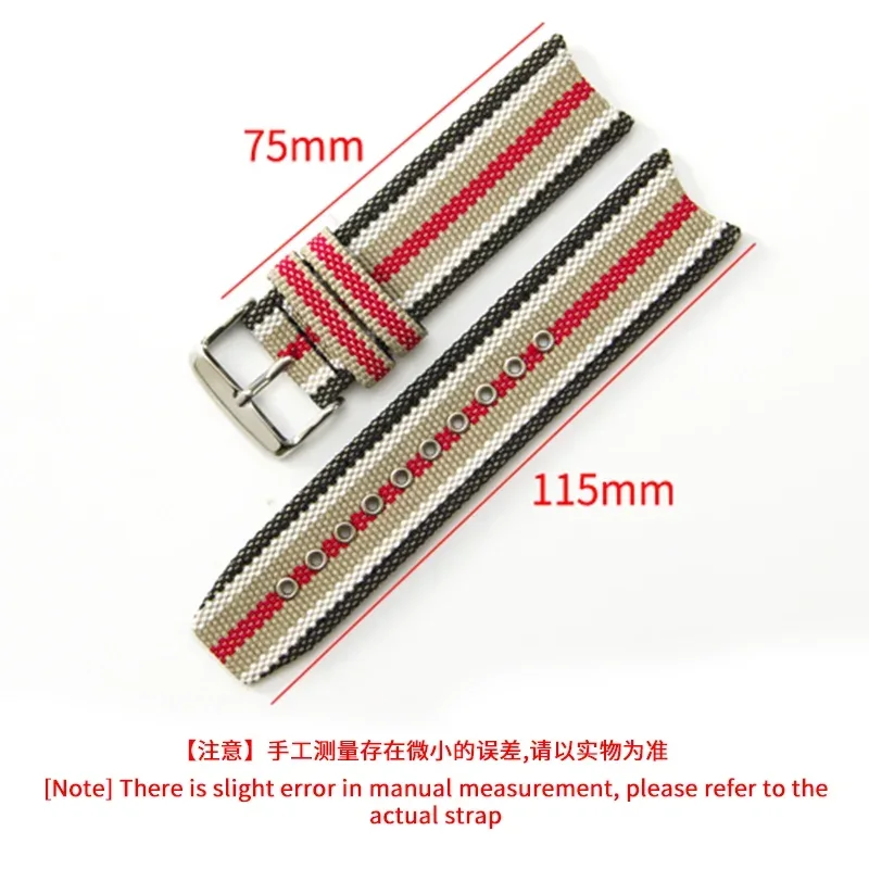 Pulseiras de nylon para homens - Men'S Accessories Burberry avaliação e preço