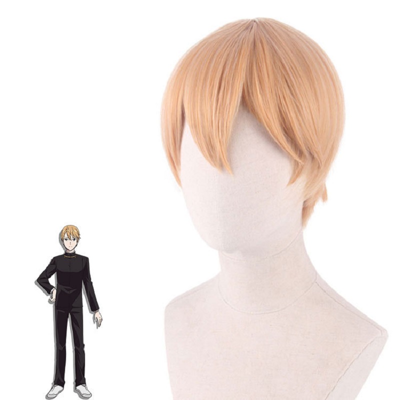 Shirogane miyuki peruca cospla - Men'S Yellow Accessories avaliação e preço
