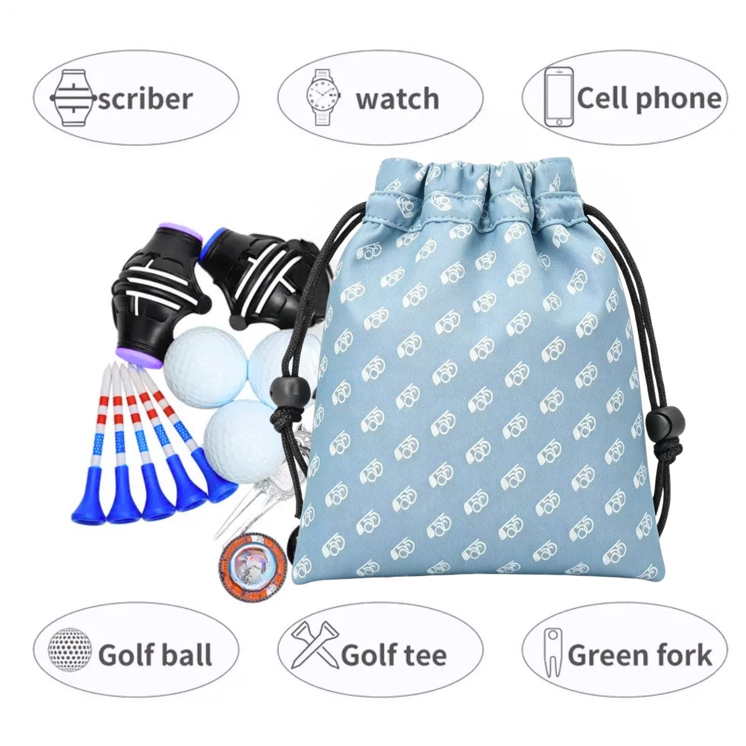 Bolsa Minimalista Azul para It - Men'S Accessories Golf avaliação e preço