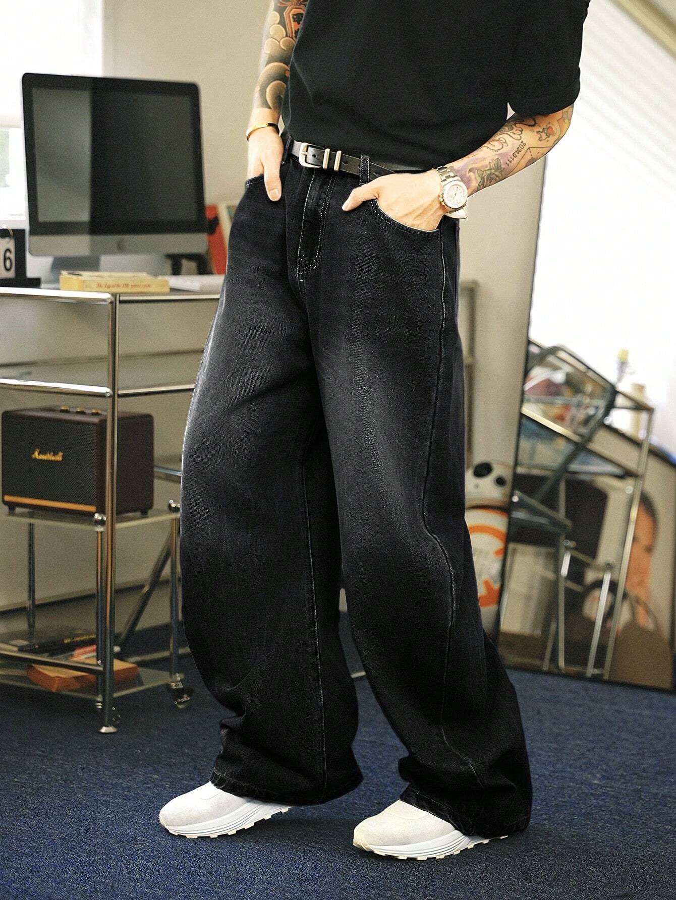 Calça Jeans Baggy Original par - Men Accessories Look avaliação e preço