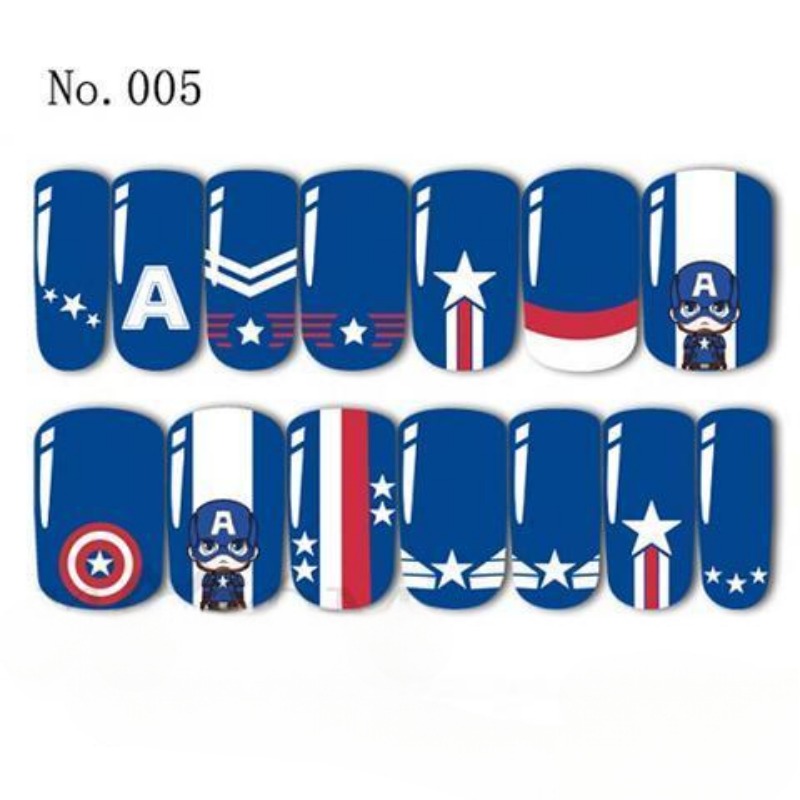 Adesivos de Unha Marvel Avenge - Men Accessories To Look Good avaliação e preço