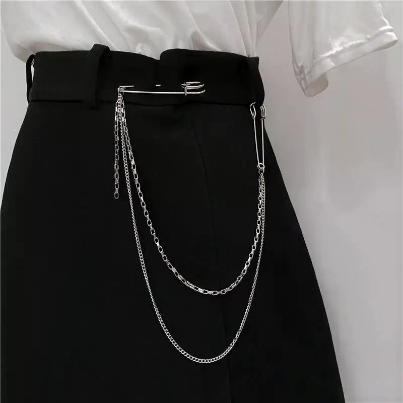 Nova Corrente de Calça Punk de - Men Accessories Brooch avaliação e preço