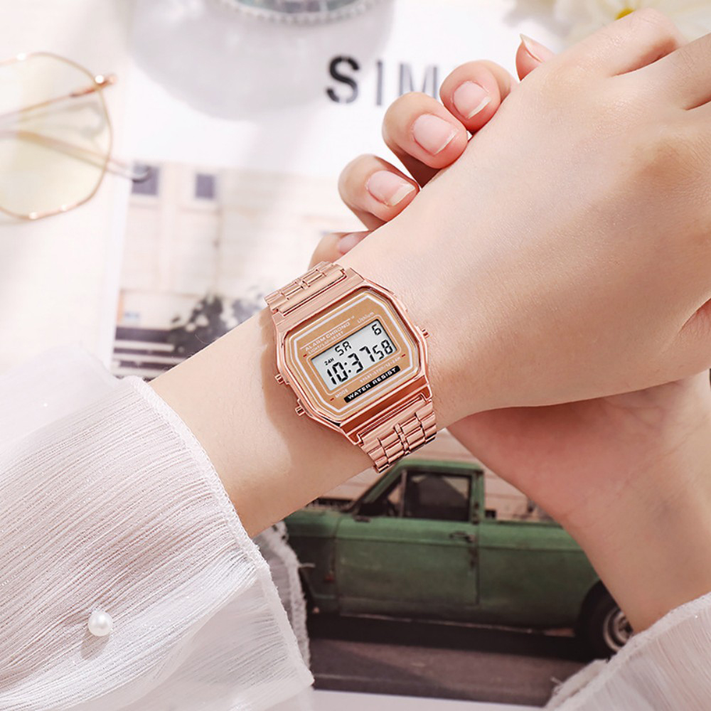 Relógio digital elegante para  - Men Accessories For Wrist avaliação e preço