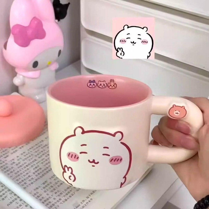 Caneca de Cerâmica Chiikawa Ha - Men Accessories To Look Good avaliação e preço