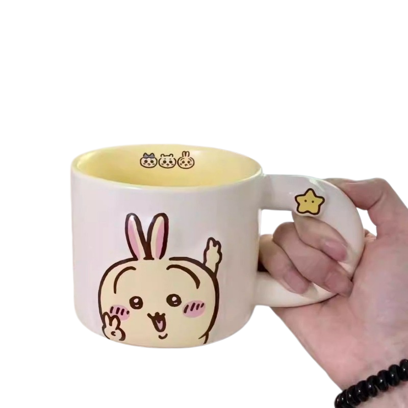 Caneca de Cerâmica Chiikawa Ha - Men Accessories To Look Good avaliação e preço