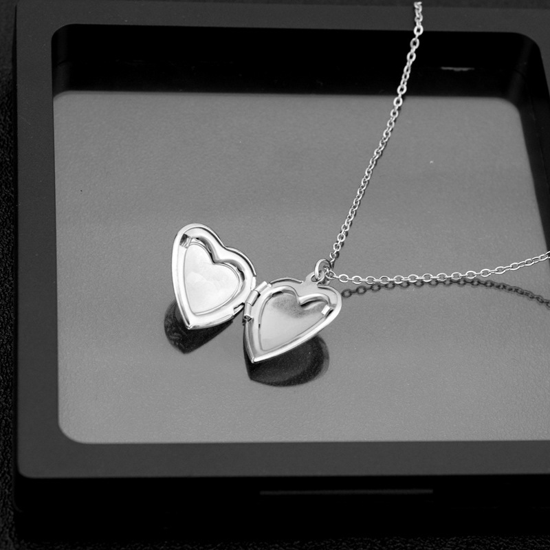 Amor coração medalhão pingente - Men Accessories Locket avaliação e preço
