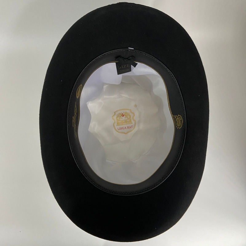 Chapéu de feltro de lã preto m - Men'S Victorian Accessories avaliação e preço
