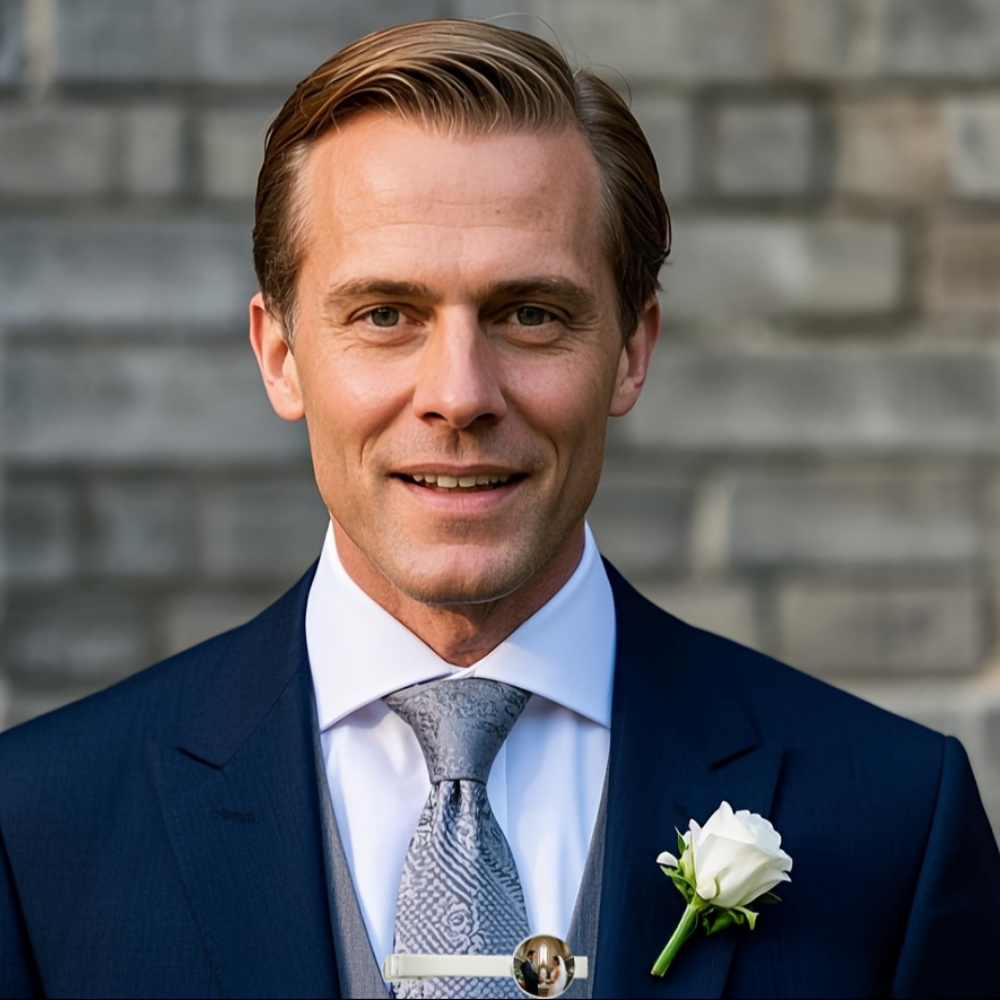 Prendedor de Gravata Personali - Men Accessories For Wedding avaliação e preço