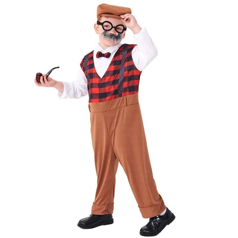Halloween cosplay velho traje  - Men Accessories Hat avaliação e preço